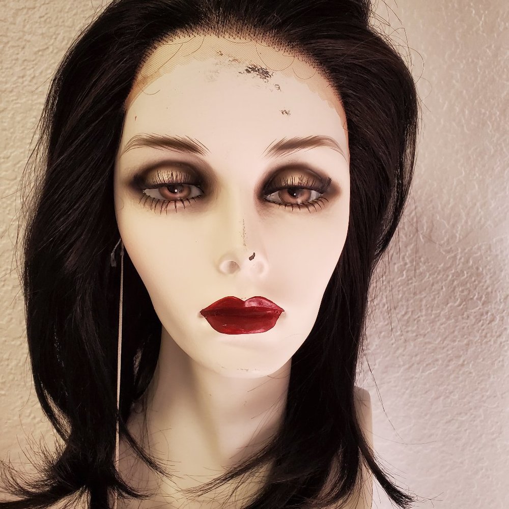 New Hair wig monofillament in color midnight